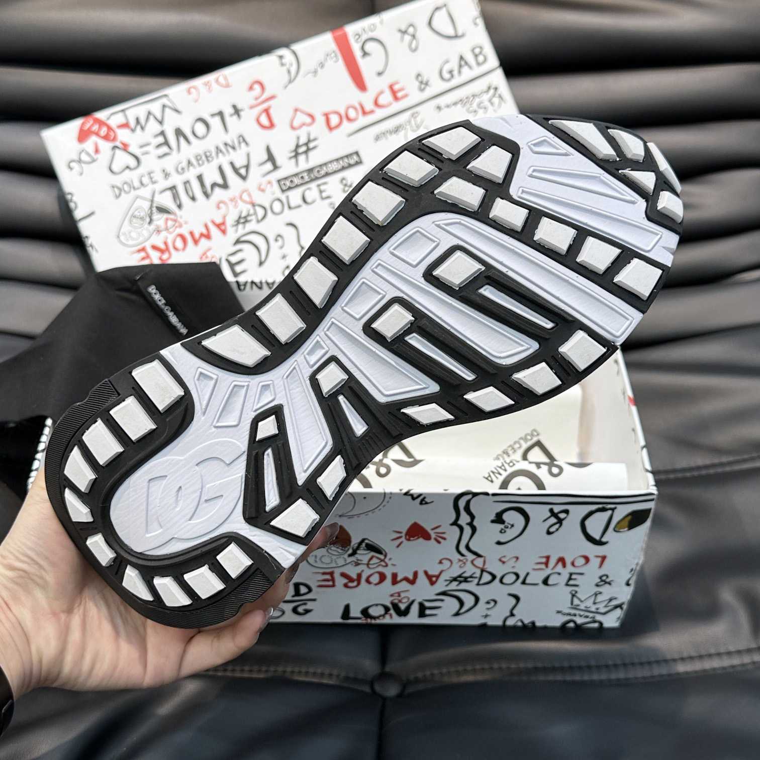 Dolce & Gabbana Stretch Mesh Fast Sneakers - DopestKickz