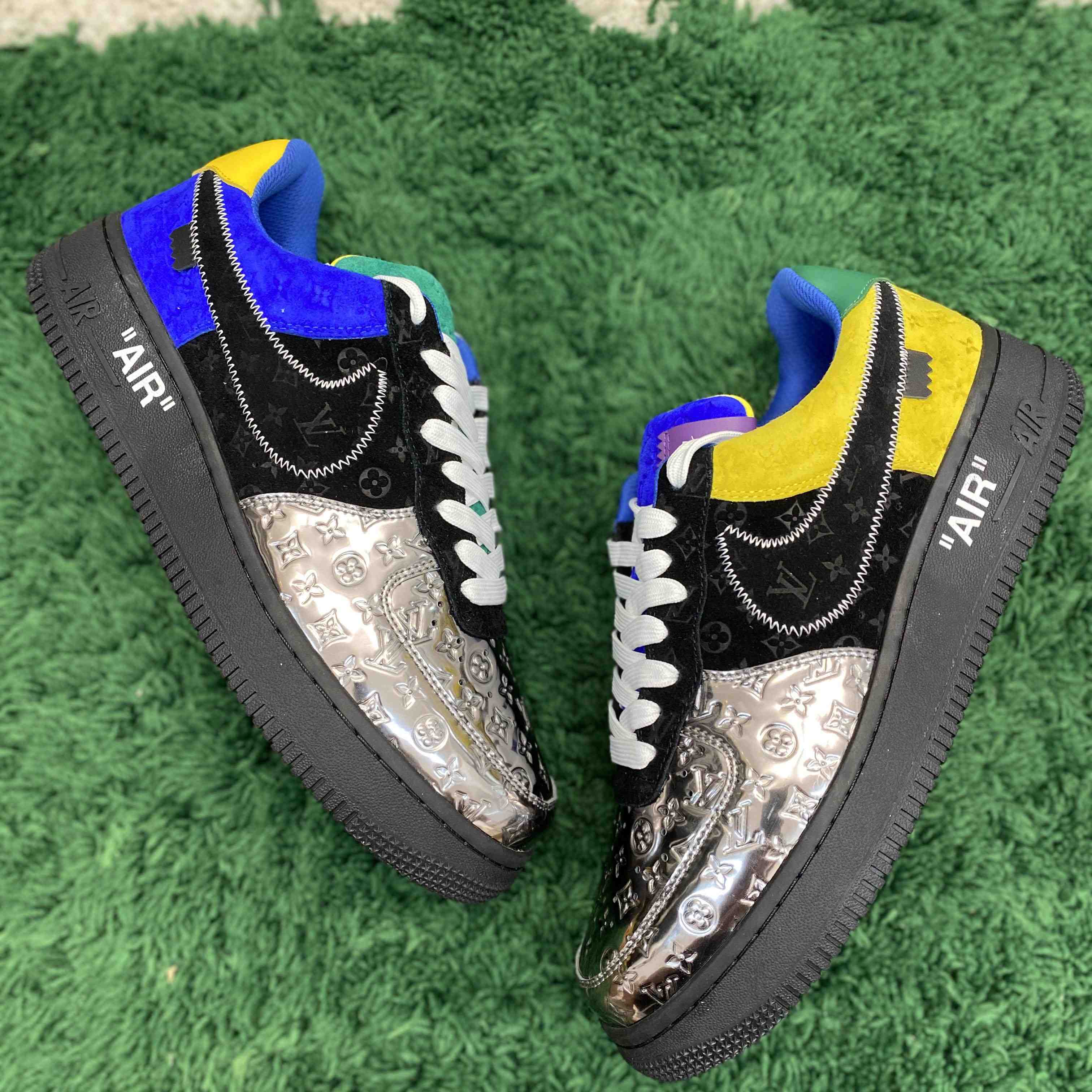 Off-White x Louis Vuitton X Nike Air Force 1 Sneaker - DopestKickz