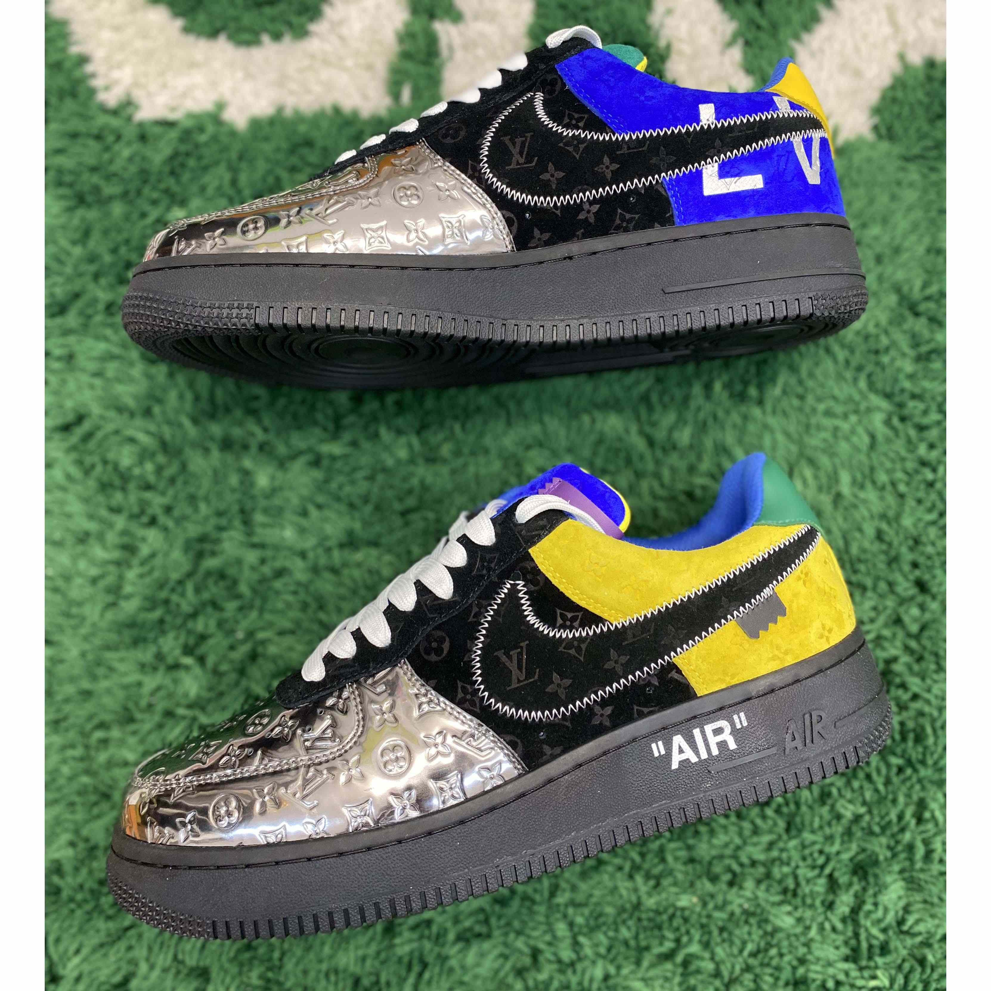 Off-White x Louis Vuitton X Nike Air Force 1 Sneaker - DopestKickz