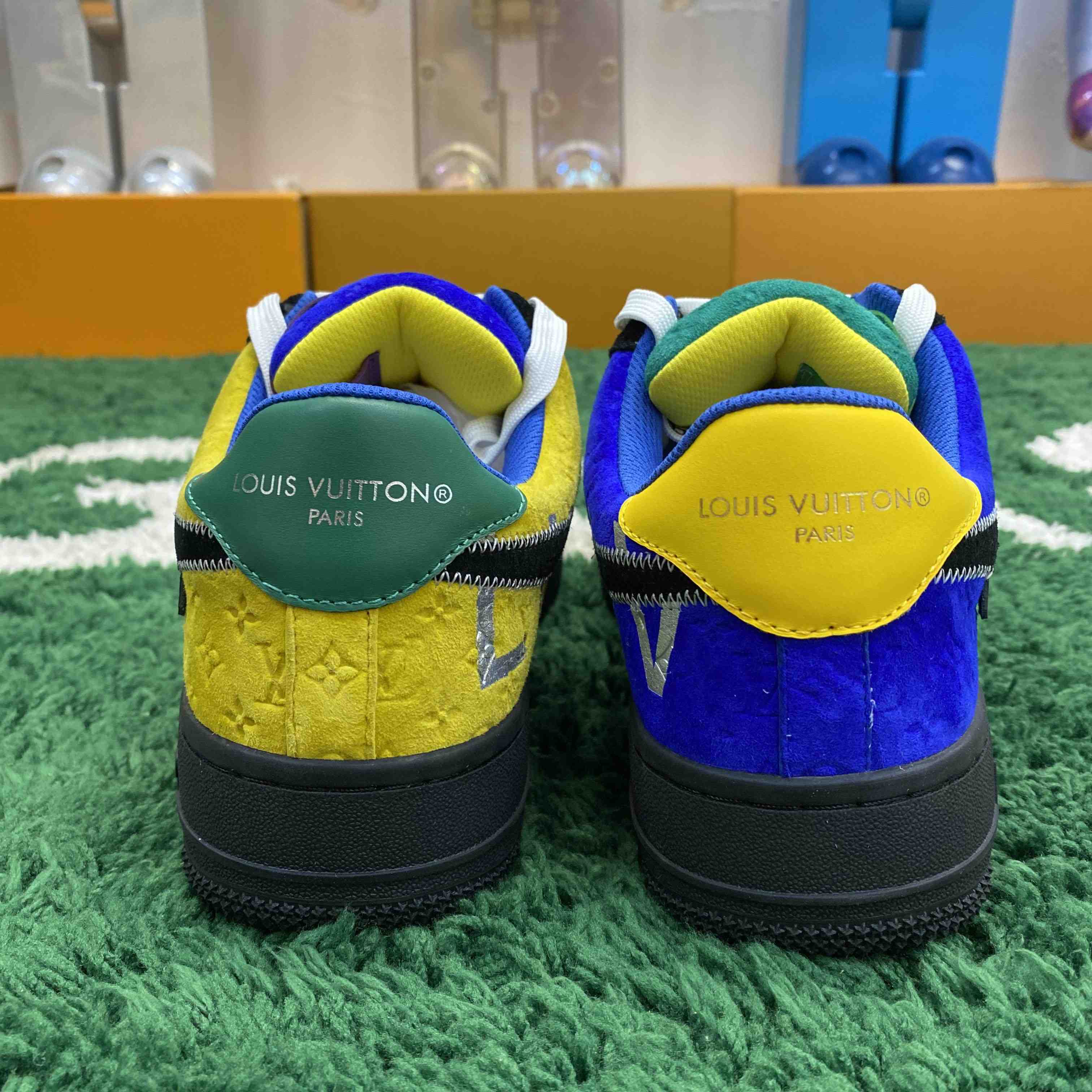 Off-White x Louis Vuitton X Nike Air Force 1 Sneaker - DopestKickz