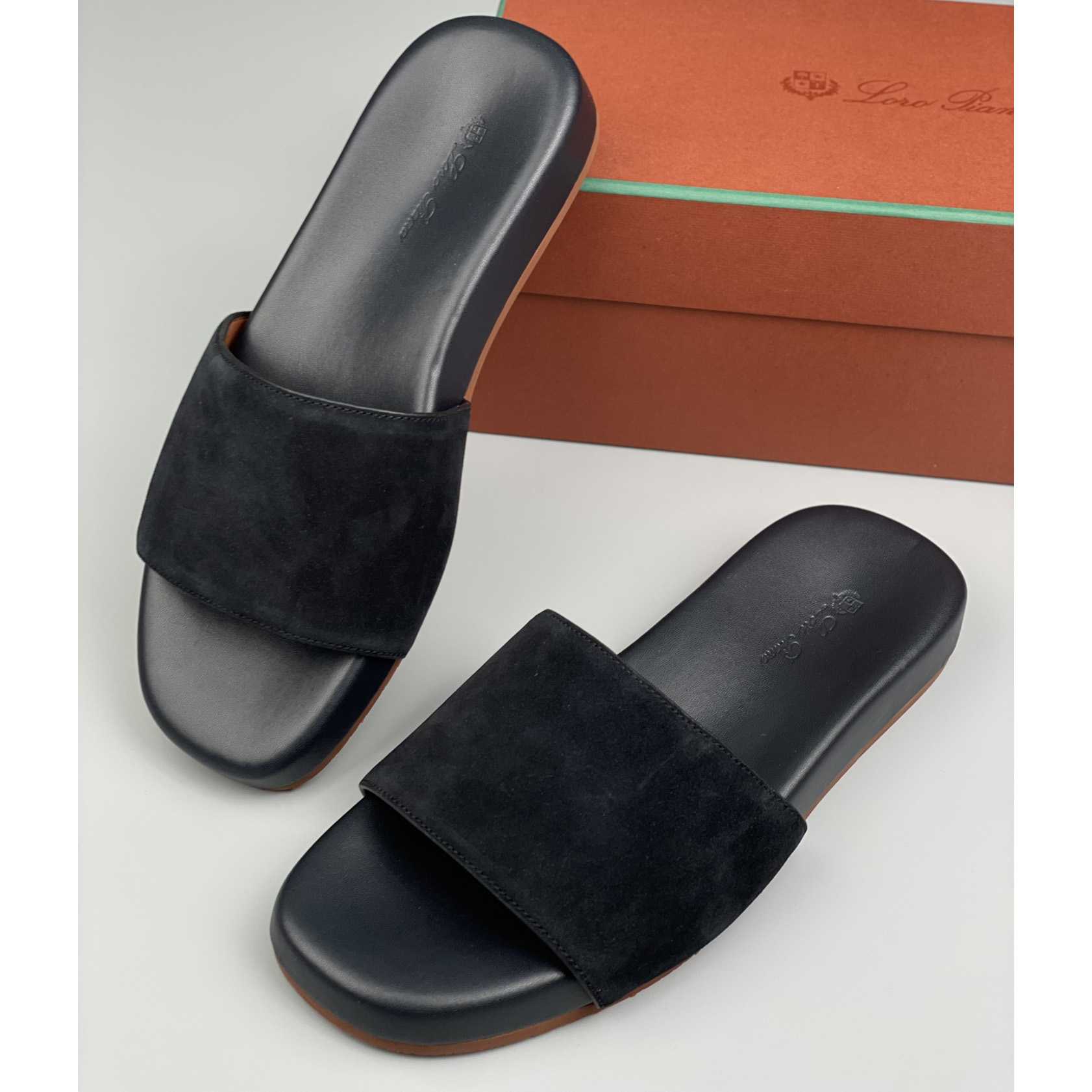 Loro Piana Slide Sandal  - DopestKickz