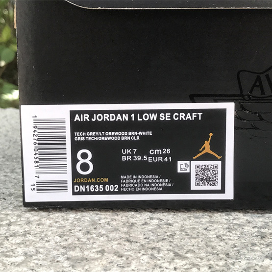 Air Jordan 1 Low OG EX “Tech Grey” Sneakers     DN1635-002 - DopestKickz