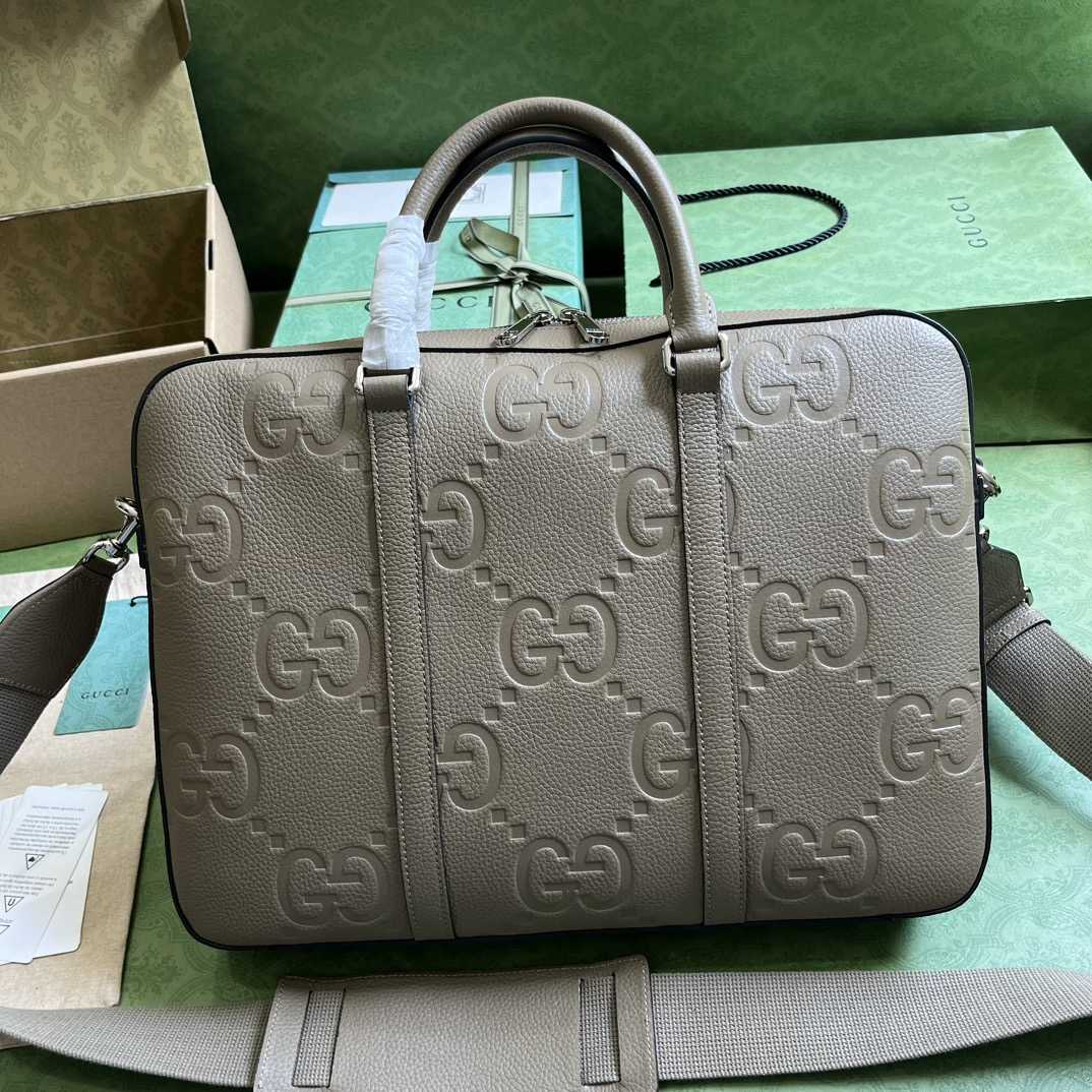 Gucci Jumbo GG Briefcase (40×29×6cm) - DopestKickz