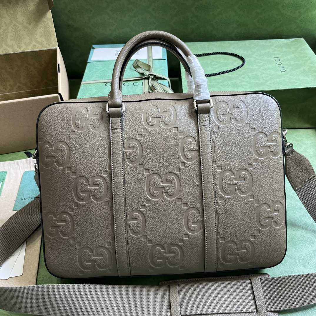Gucci Jumbo GG Briefcase (40×29×6cm) - DopestKickz