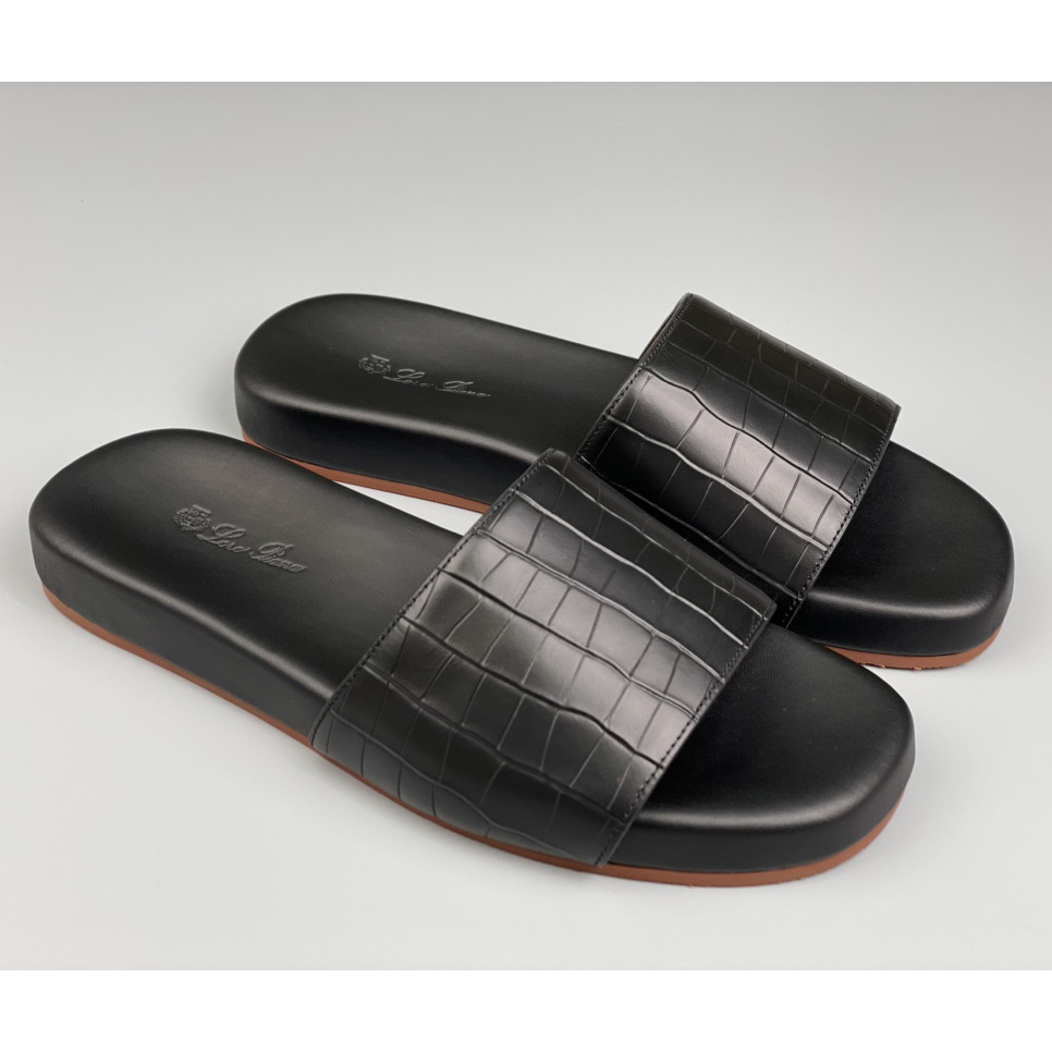 Loro Piana Slide Sandal  - DopestKickz