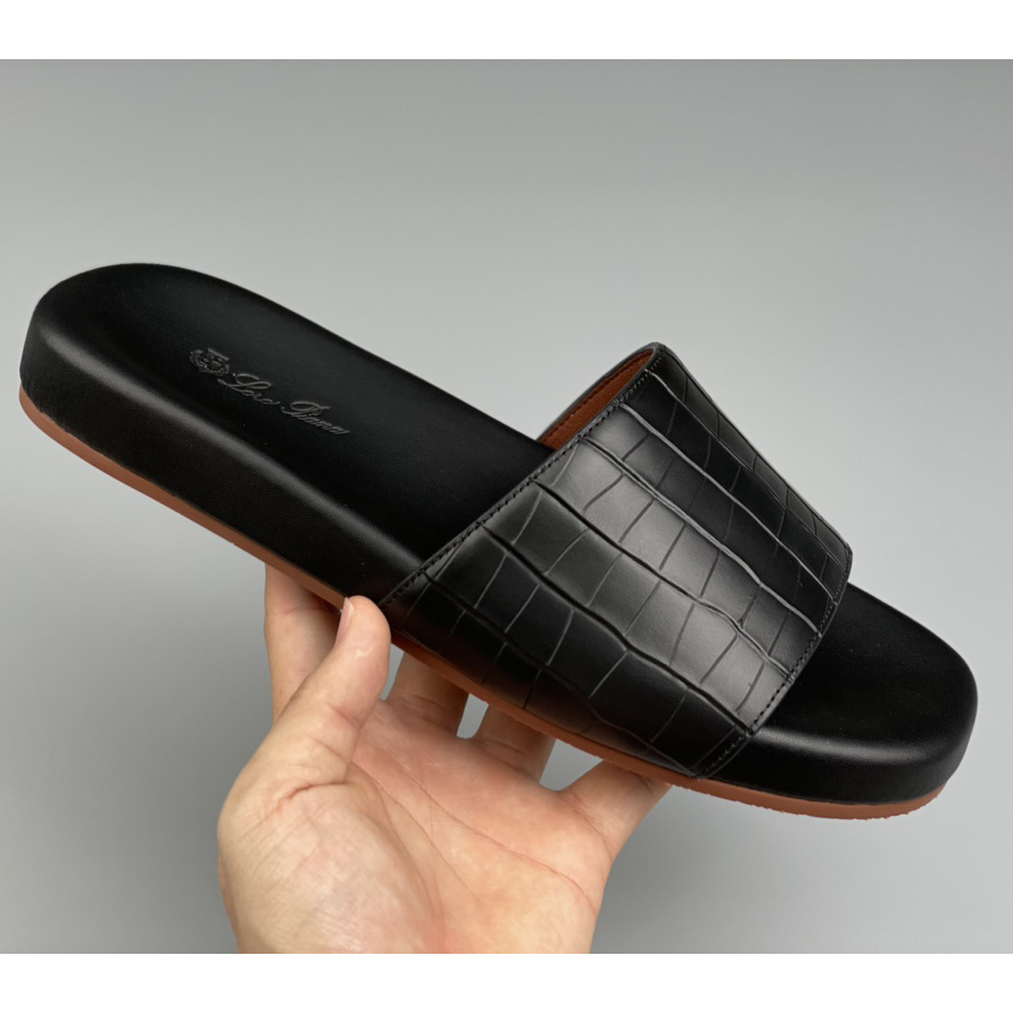 Loro Piana Slide Sandal  - DopestKickz