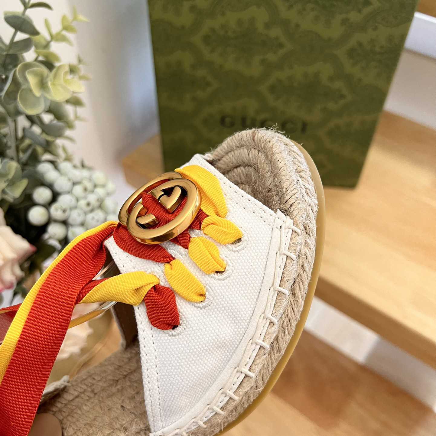 Gucci Women's Espadrille Sandal - DopestKickz