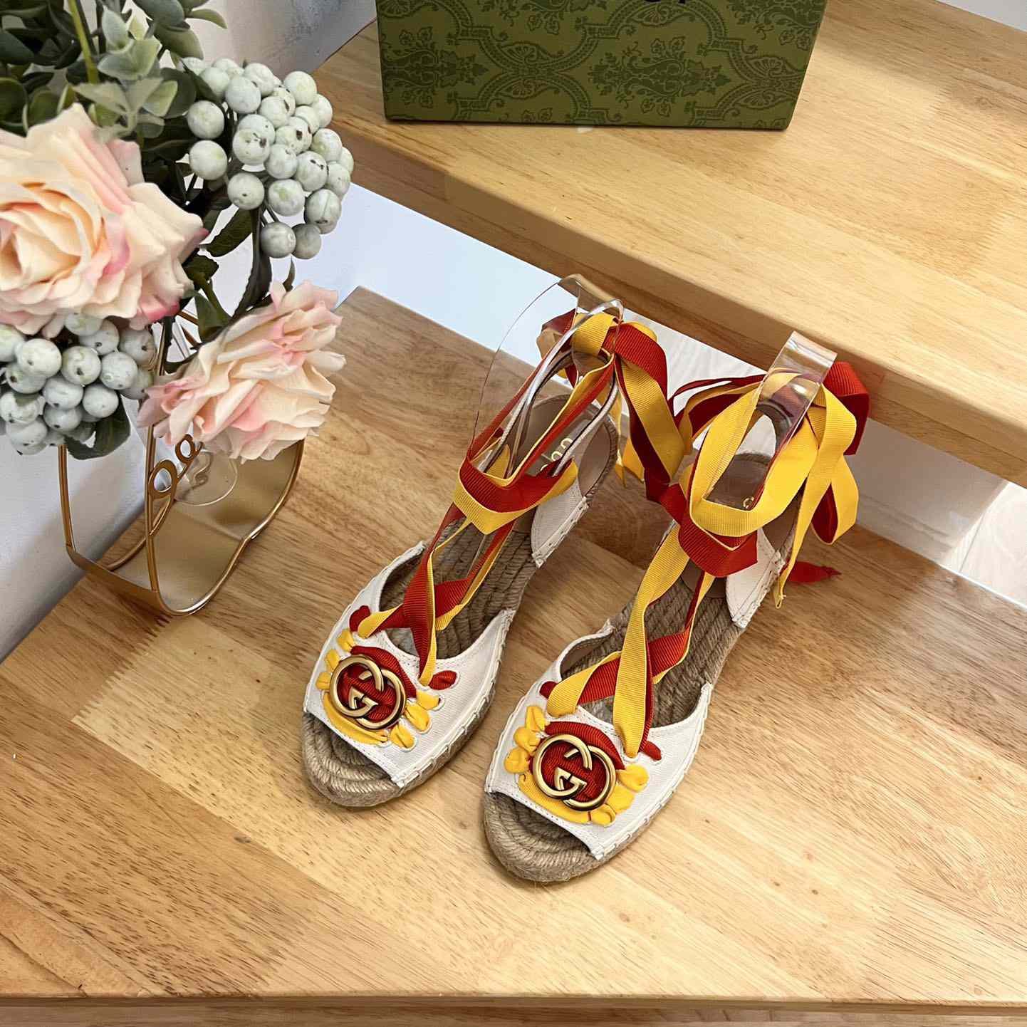 Gucci Women's Espadrille Sandal - DopestKickz