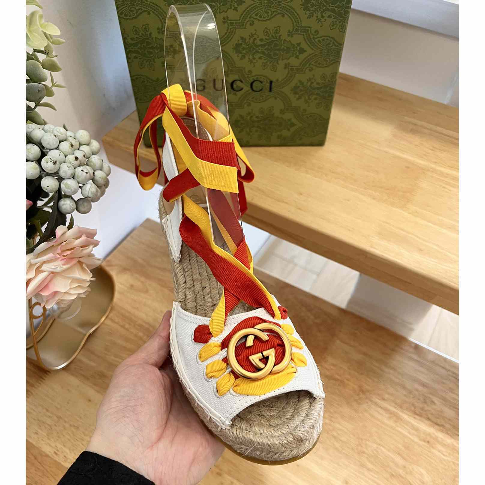 Gucci Women's Espadrille Sandal - DopestKickz