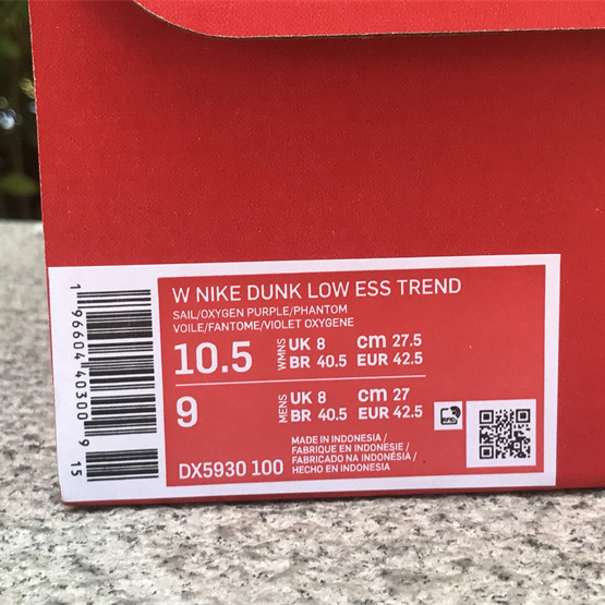 Nike Dunk Low WMNS “Oxygen Purple Sneakers          DX5930-100  - DopestKickz