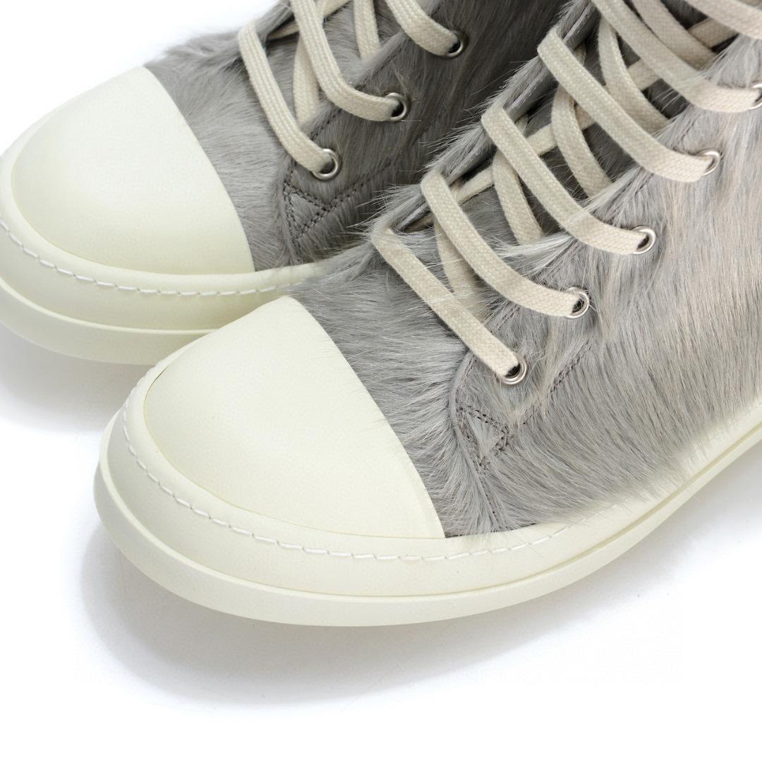 Rick Owens High-top Lace-up Sneakers - DopestKickz