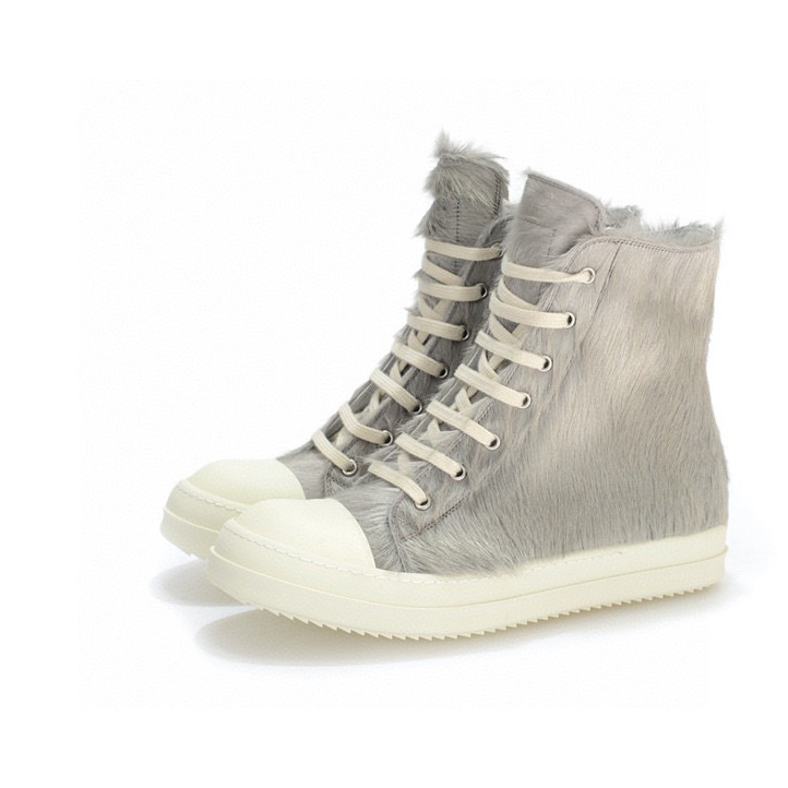 Rick Owens High-top Lace-up Sneakers - DopestKickz