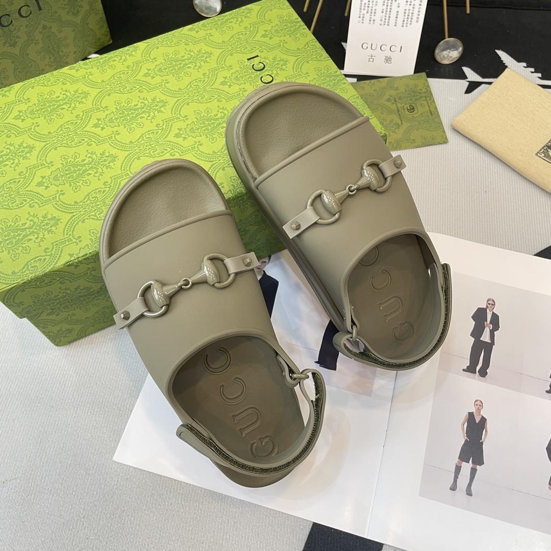 Gucci Horsebit Flatform Sandal - DopestKickz