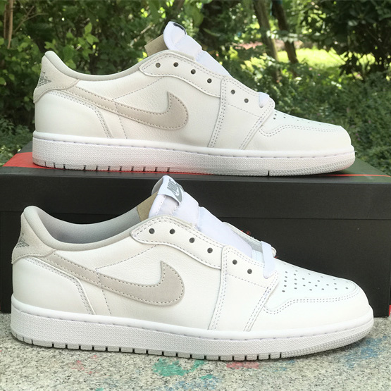 Air Jordan 1 Low “Neutral Grey” Sneaker      CZ0790-100 - DopestKickz