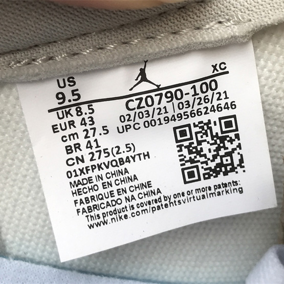 Air Jordan 1 Low “Neutral Grey” Sneaker      CZ0790-100 - DopestKickz