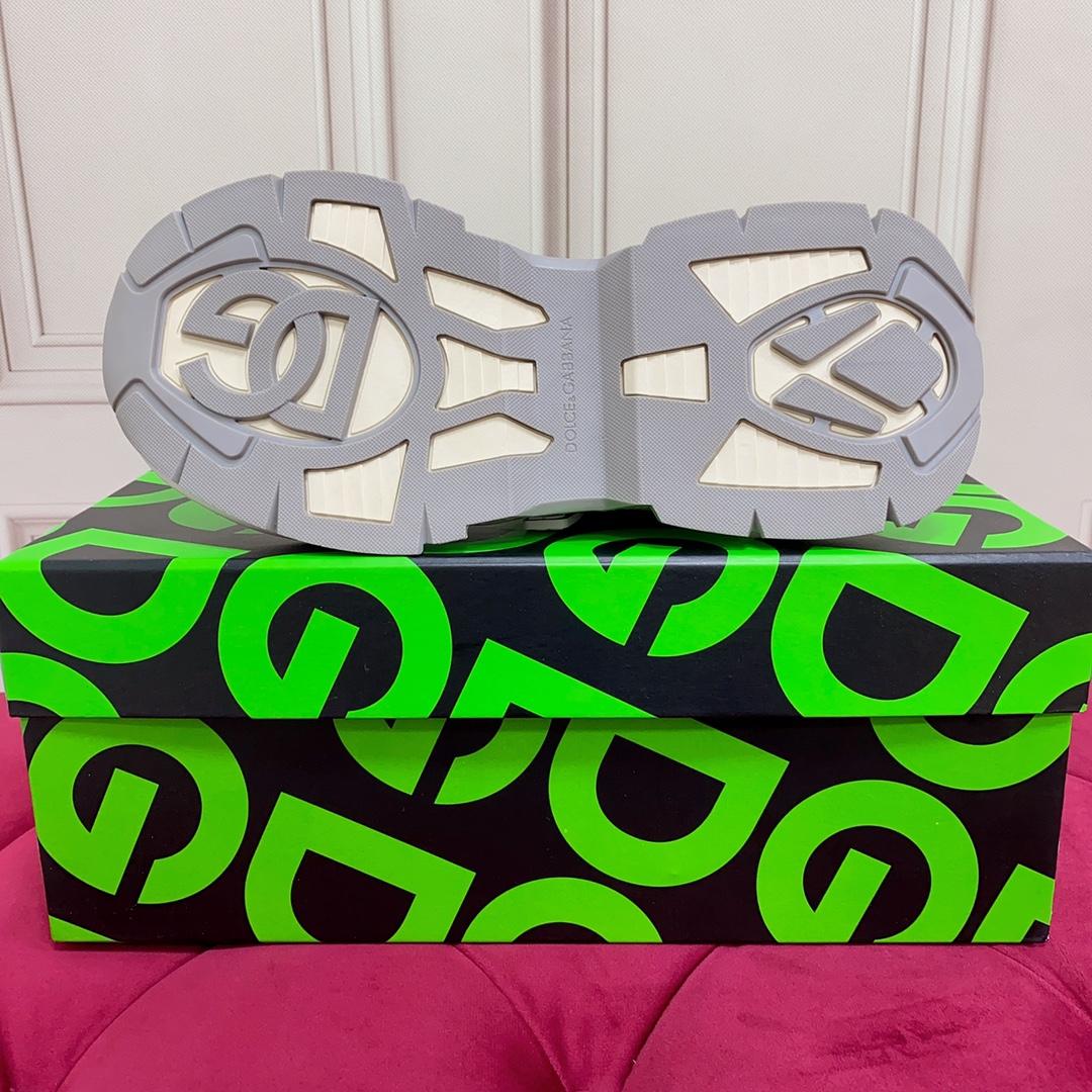 Dolce & Gabbana Mixed-material Airmaster Mule Sneakers - DopestKickz