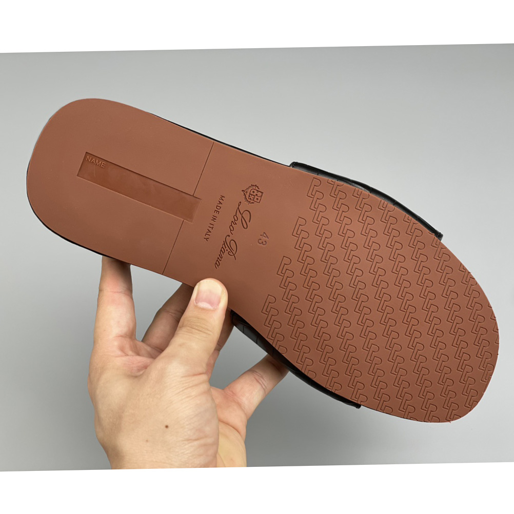 Loro Piana Slide Sandal  - DopestKickz