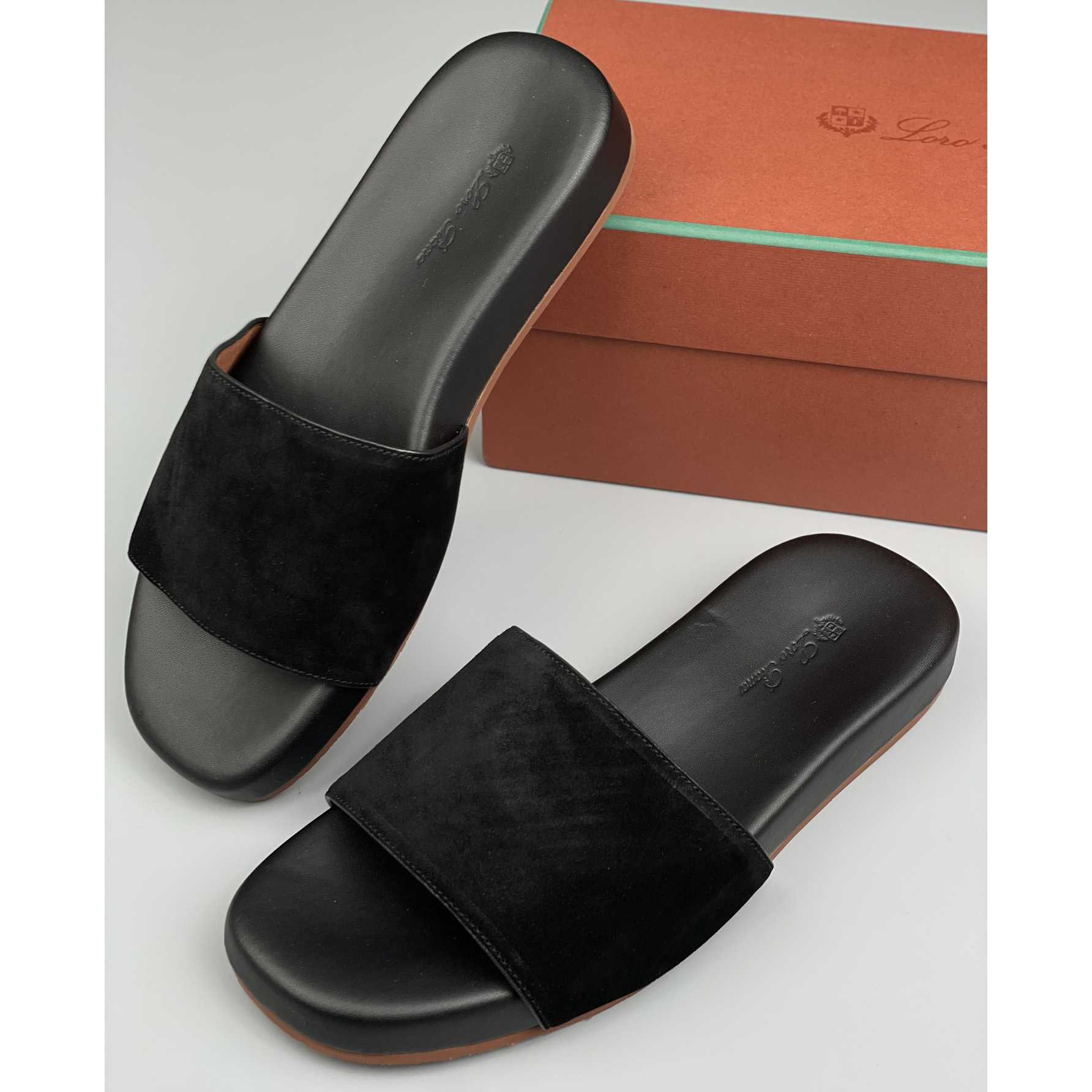 Loro Piana Slide Sandal  - DopestKickz