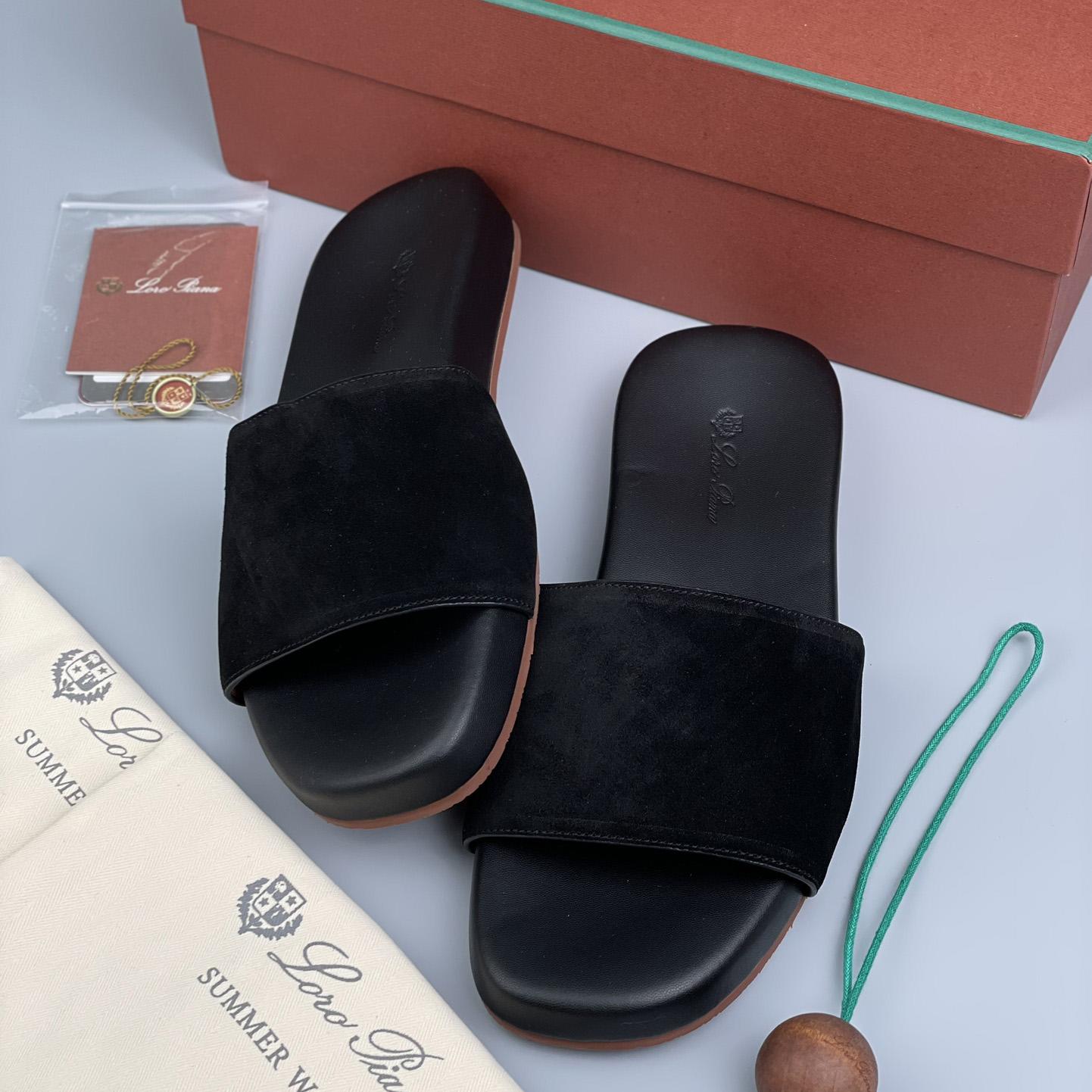 Loro Piana Slide Sandal  - DopestKickz