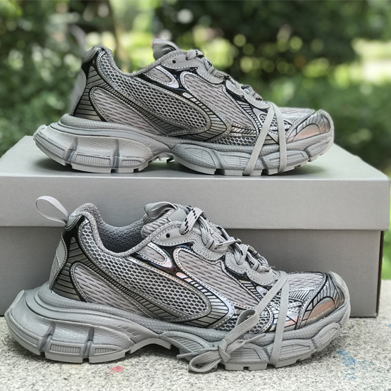 Balenciaga 3XL Worn-Out In Dark Grey - DopestKickz