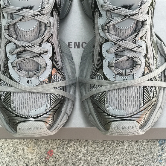 Balenciaga 3XL Worn-Out In Dark Grey - DopestKickz