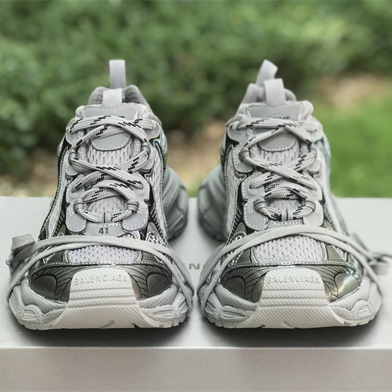 Balenciaga 3XL Worn-Out In Dark Grey - DopestKickz