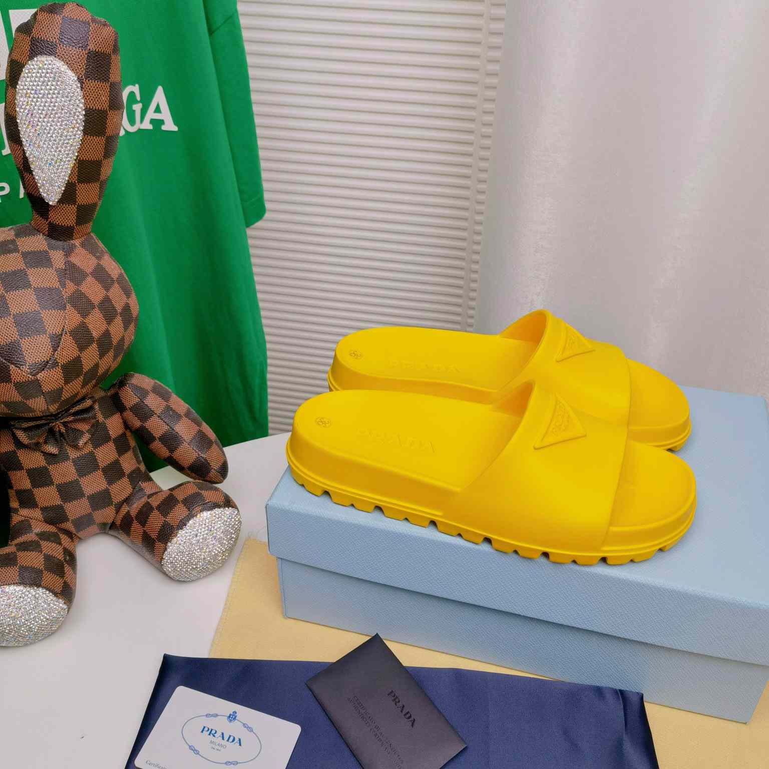 Prada Rubber Slides - DopestKickz