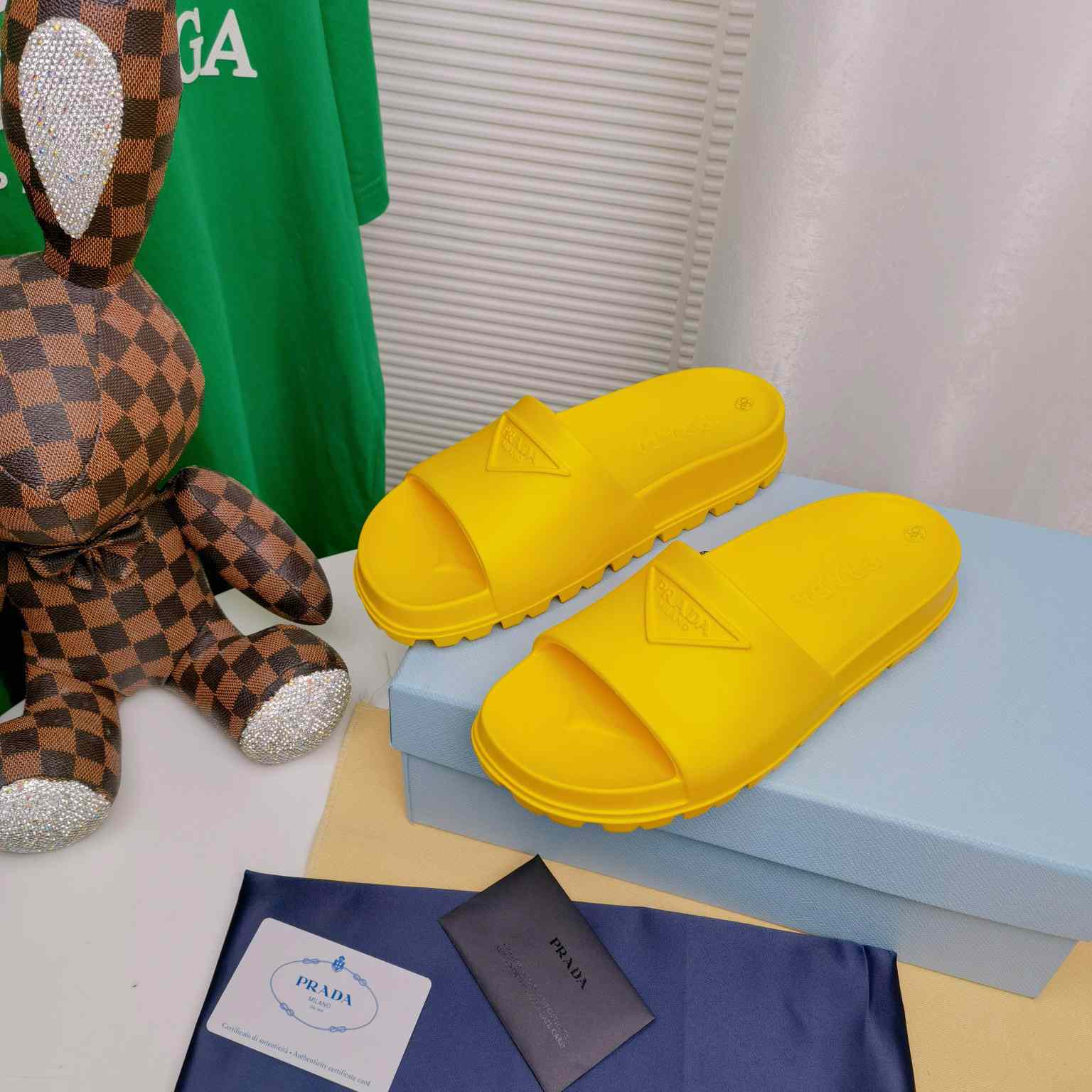 Prada Rubber Slides - DopestKickz