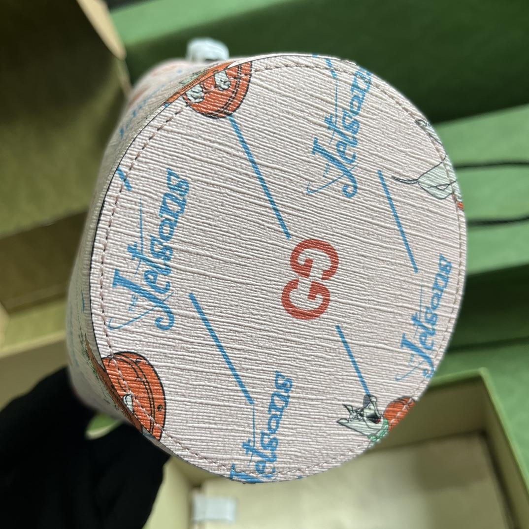 Gucci Children's Printed Bucket Bag (18.5-16.5-7.5cm) - DopestKickz