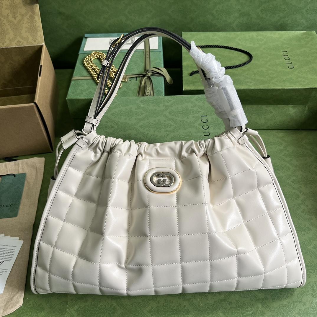 Gucci Deco Medium Tote Bag(43-28-8cm) - DopestKickz