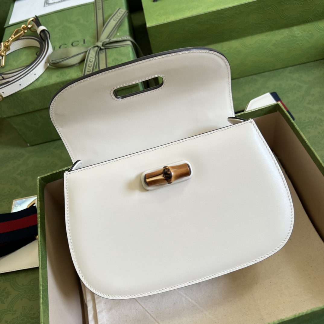 Gucci Bamboo 1947 Small Top Handle Bag (21-15-7cm) - DopestKickz