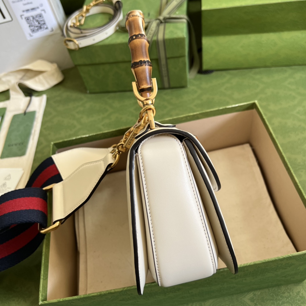 Gucci Bamboo 1947 Small Top Handle Bag (21-15-7cm) - DopestKickz