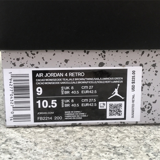 Air Jordan 4 Sneakers     FB2214-200  - DopestKickz