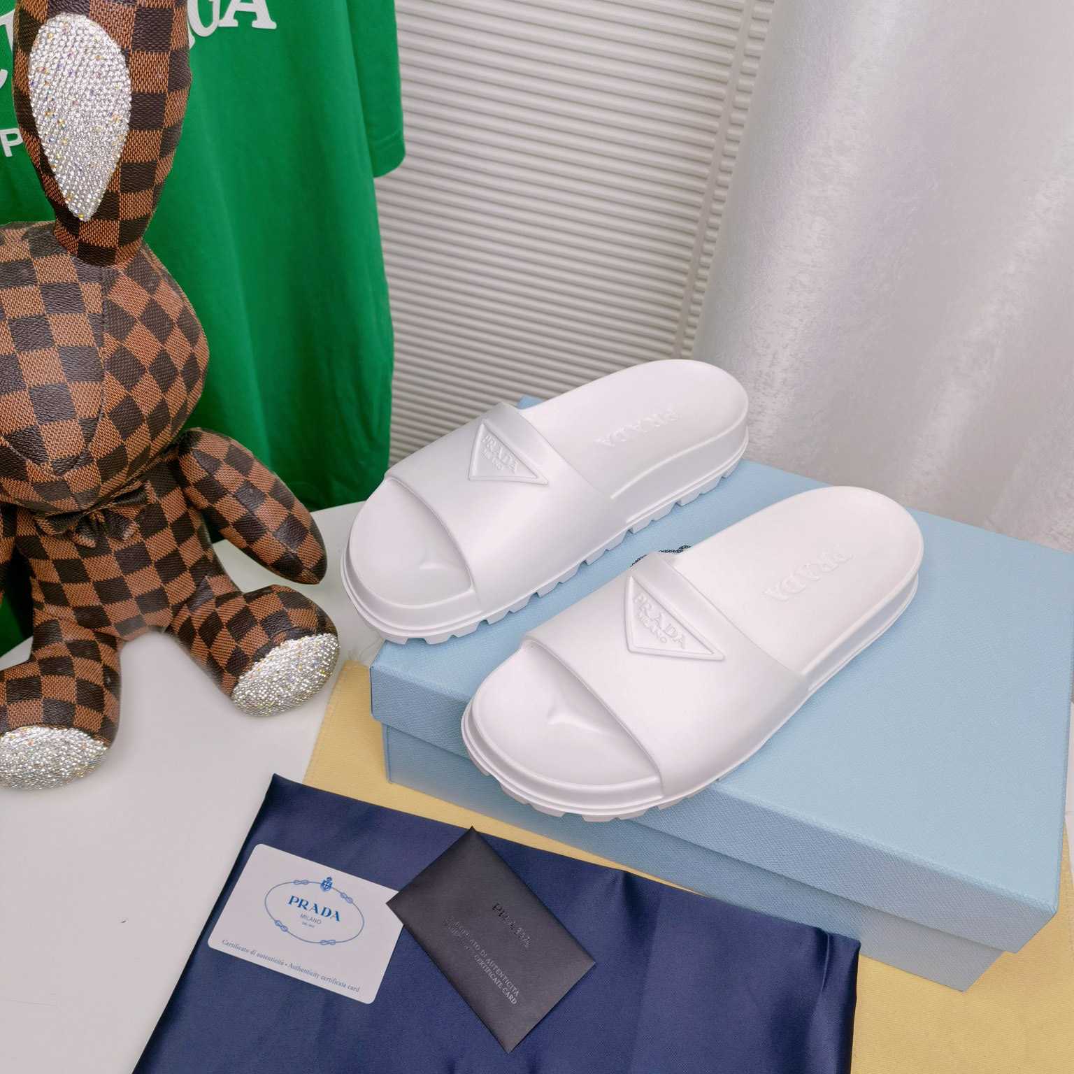 Prada Rubber Slides - DopestKickz