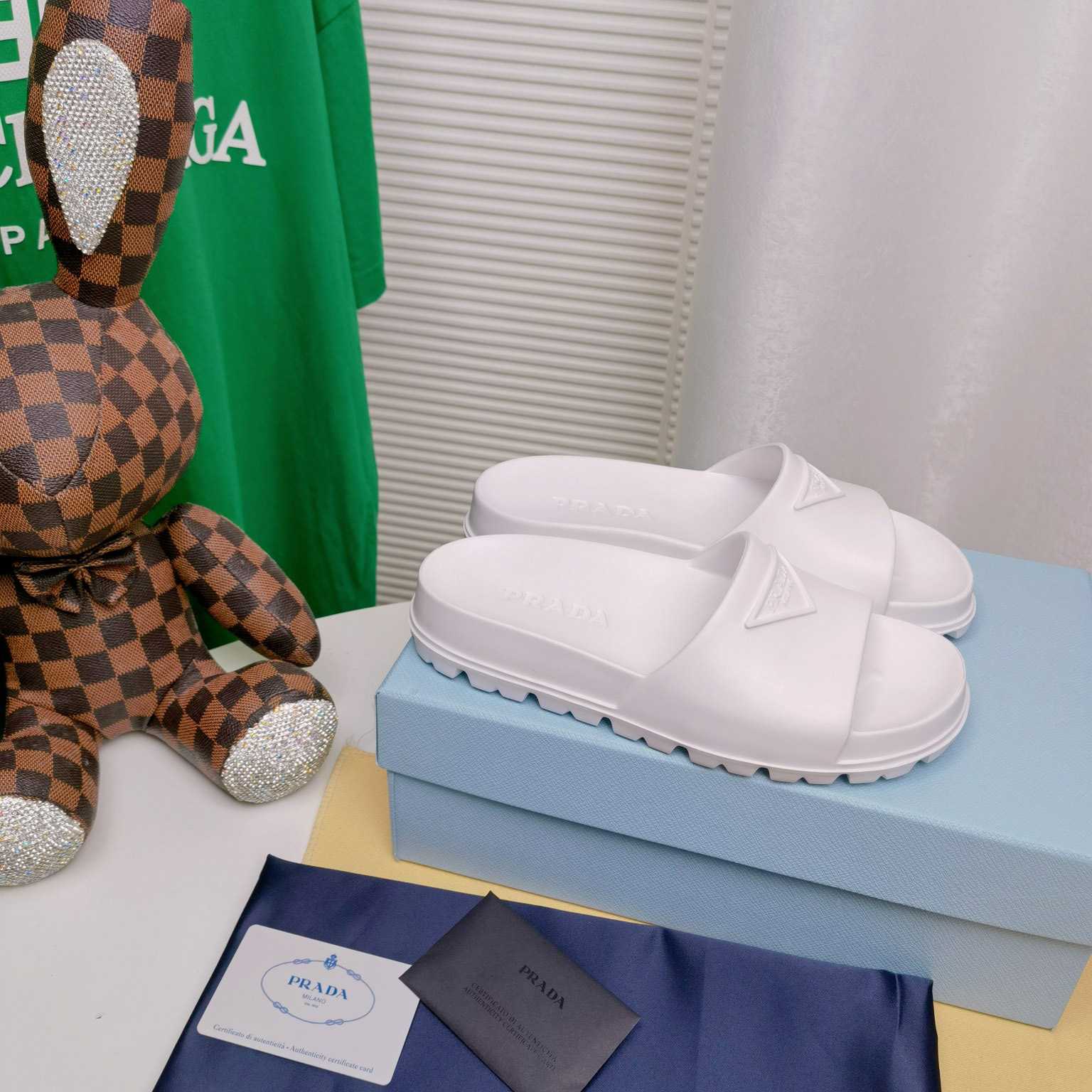 Prada Rubber Slides - DopestKickz
