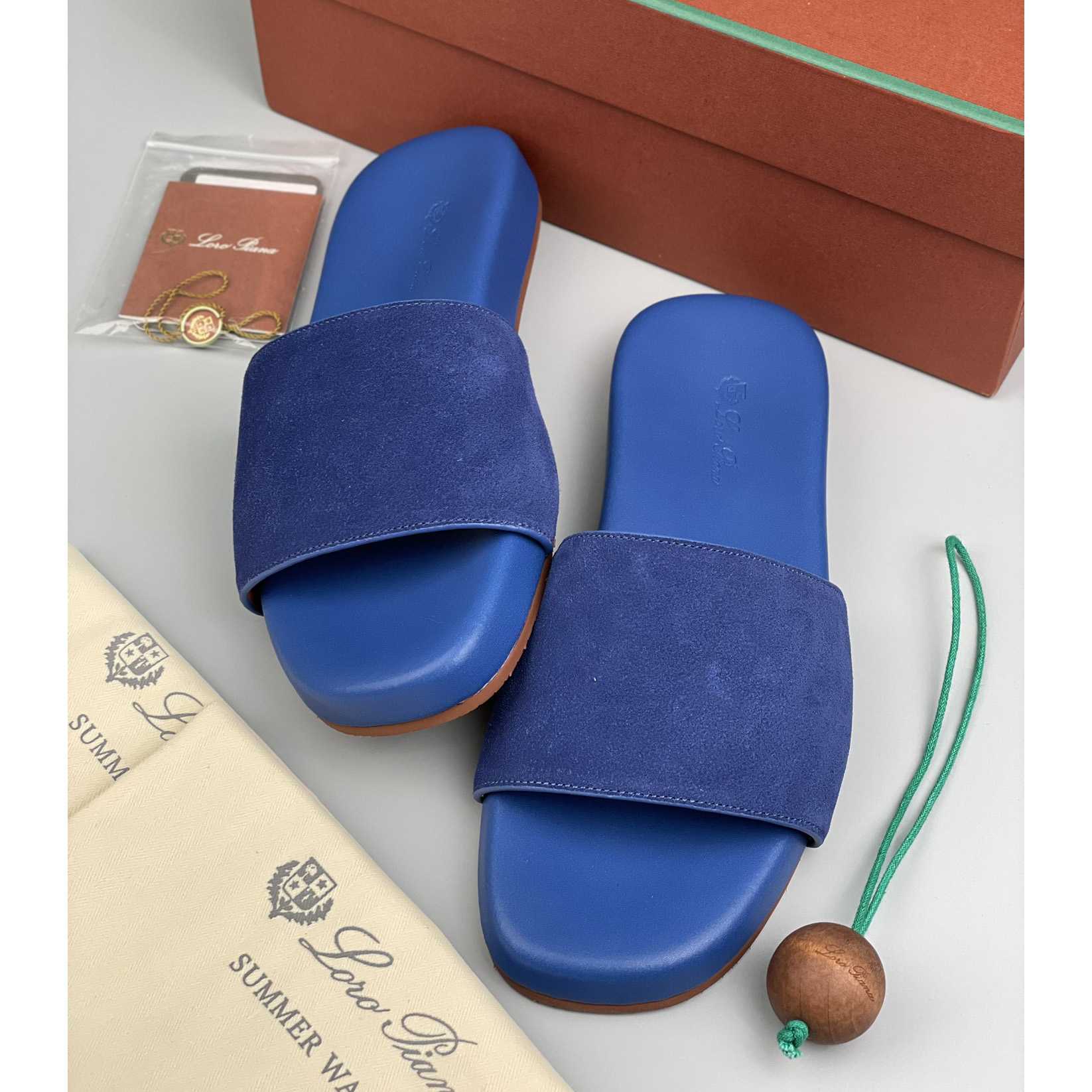 Loro Piana Slide Sandal  - DopestKickz