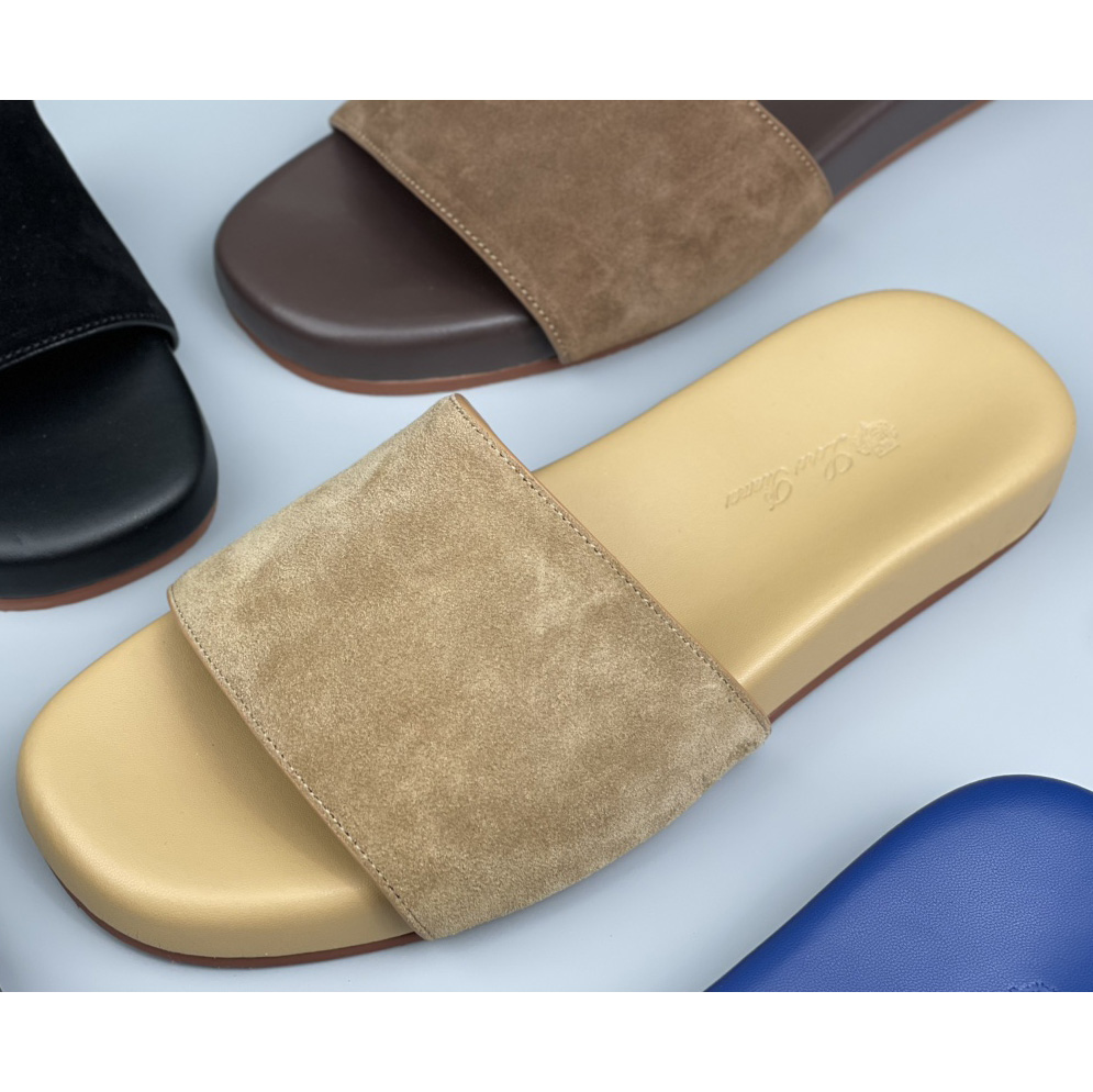 Loro Piana Slide Sandal  - DopestKickz