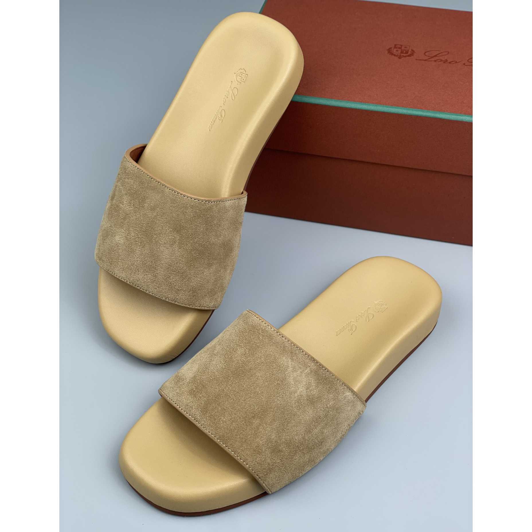 Loro Piana Slide Sandal  - DopestKickz