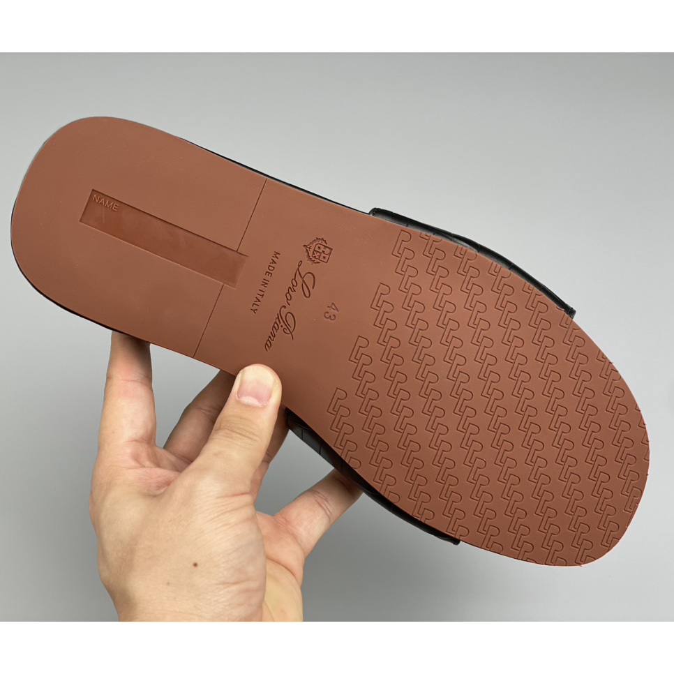 Loro Piana Slide Sandal  - DopestKickz