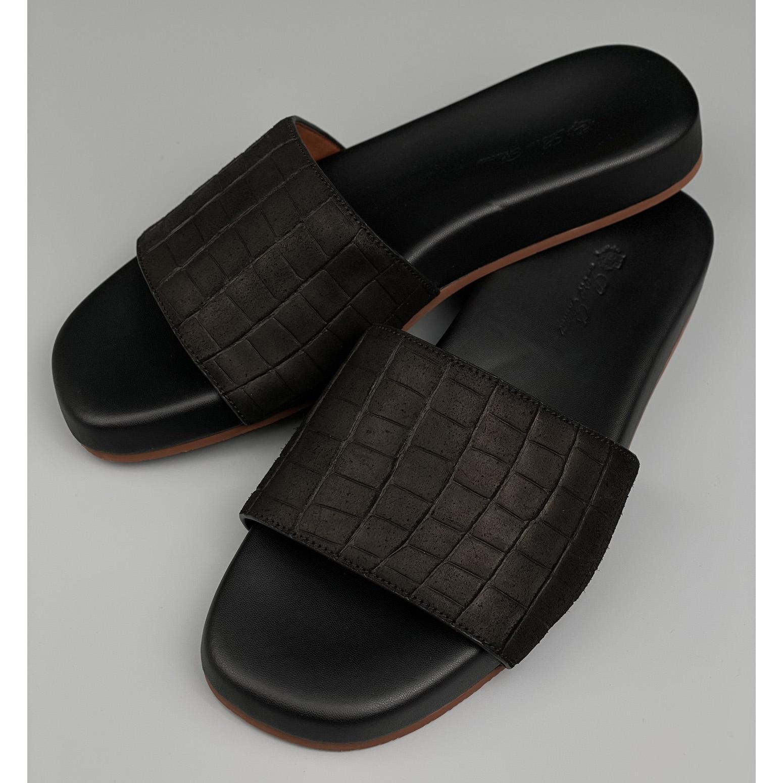Loro Piana Slide Sandal  - DopestKickz