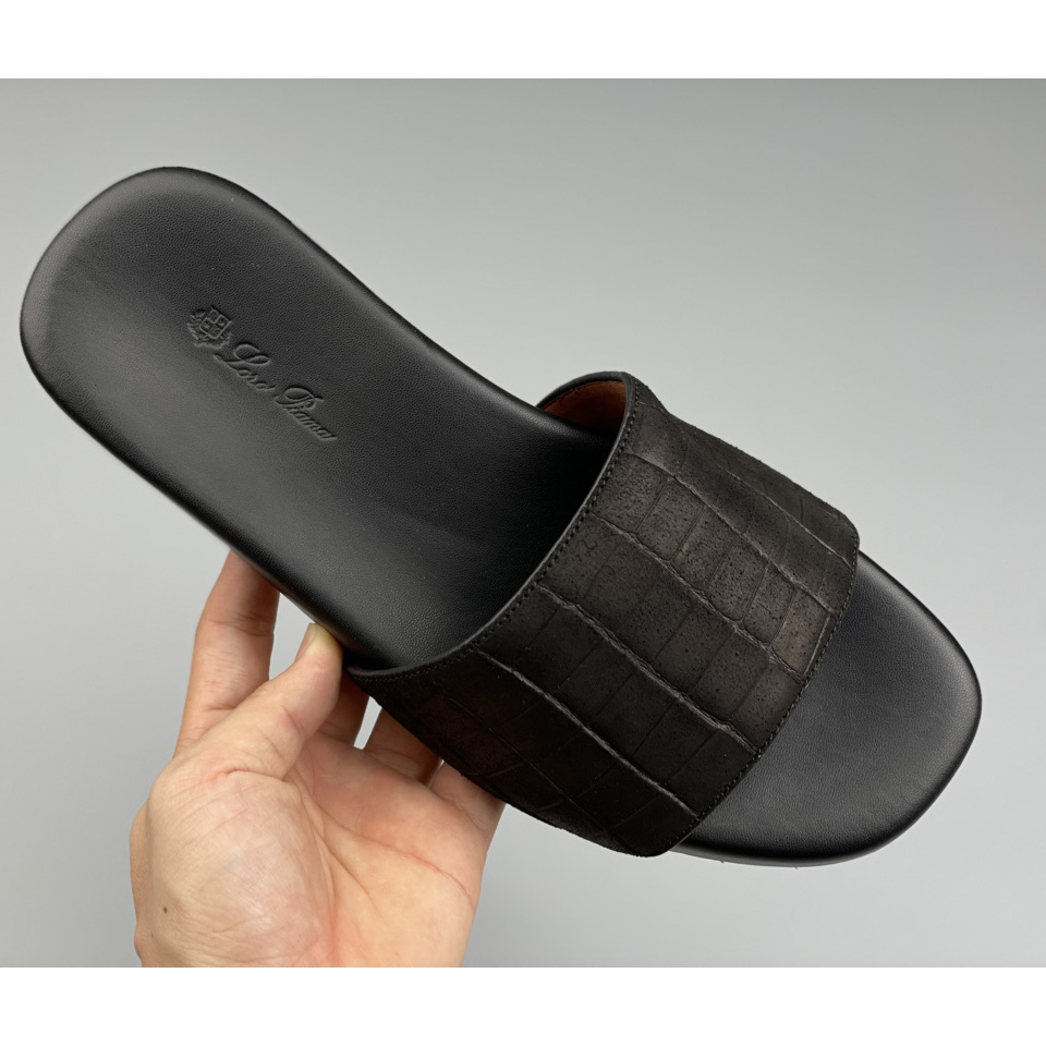 Loro Piana Slide Sandal  - DopestKickz