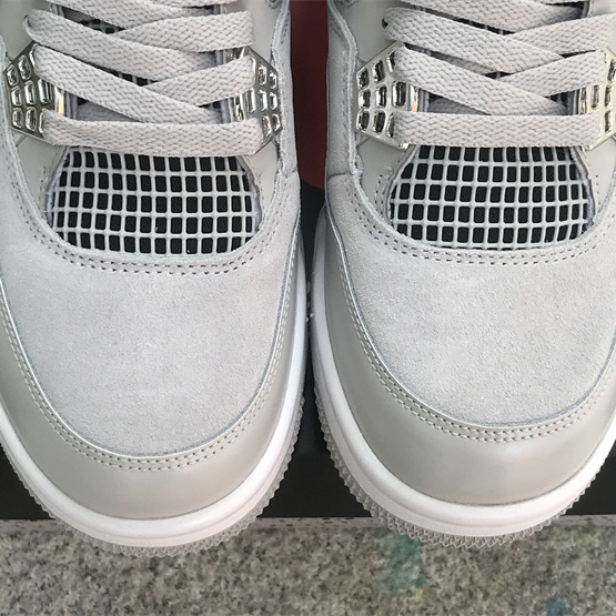 Air Jordan 4 WMNS “Frozen Moments” Sneakers  AQ9129-001  - DopestKickz