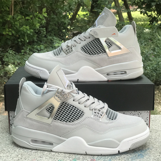 Air Jordan 4 WMNS “Frozen Moments” Sneakers  AQ9129-001  - DopestKickz