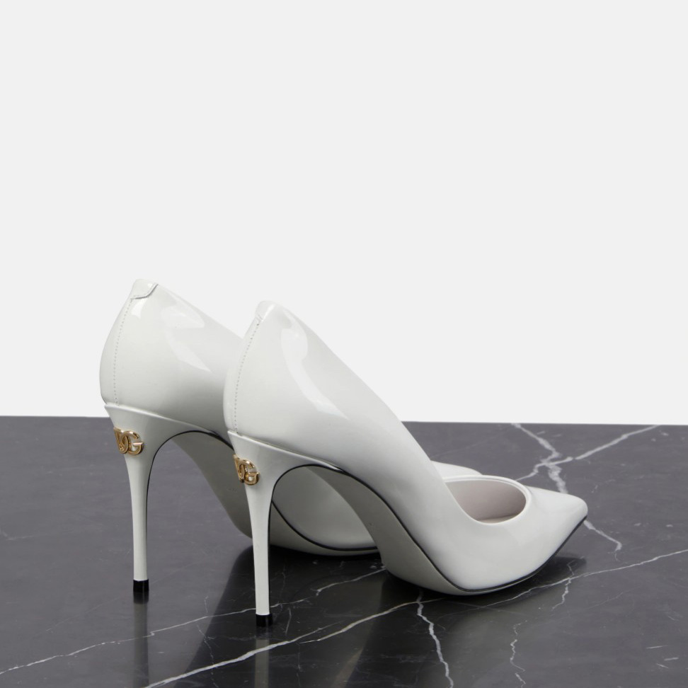 Dolce & Gabbana Cardinale Patent Leather Pumps - DopestKickz