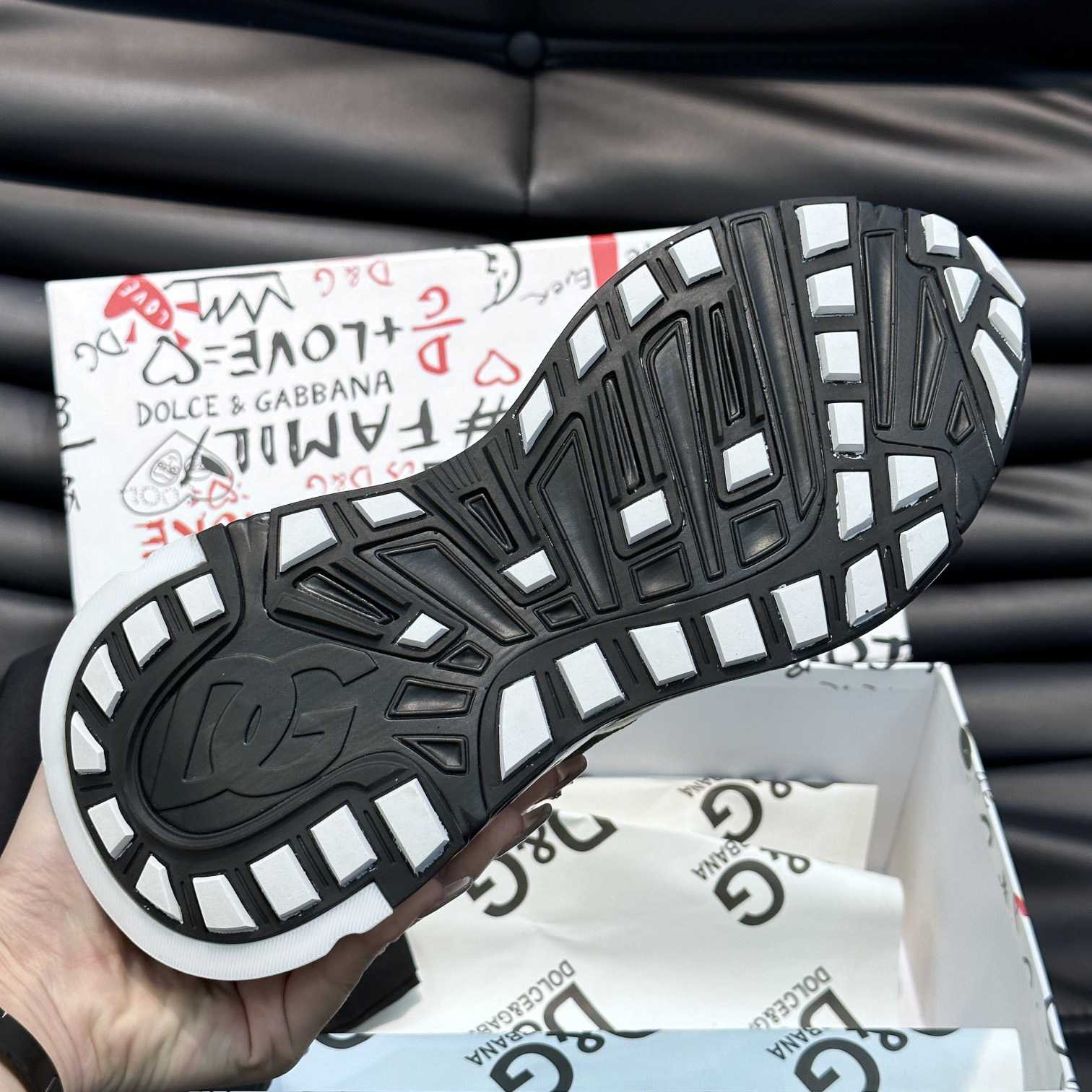 Dolce & Gabbana Stretch Mesh Fast Sneakers - DopestKickz