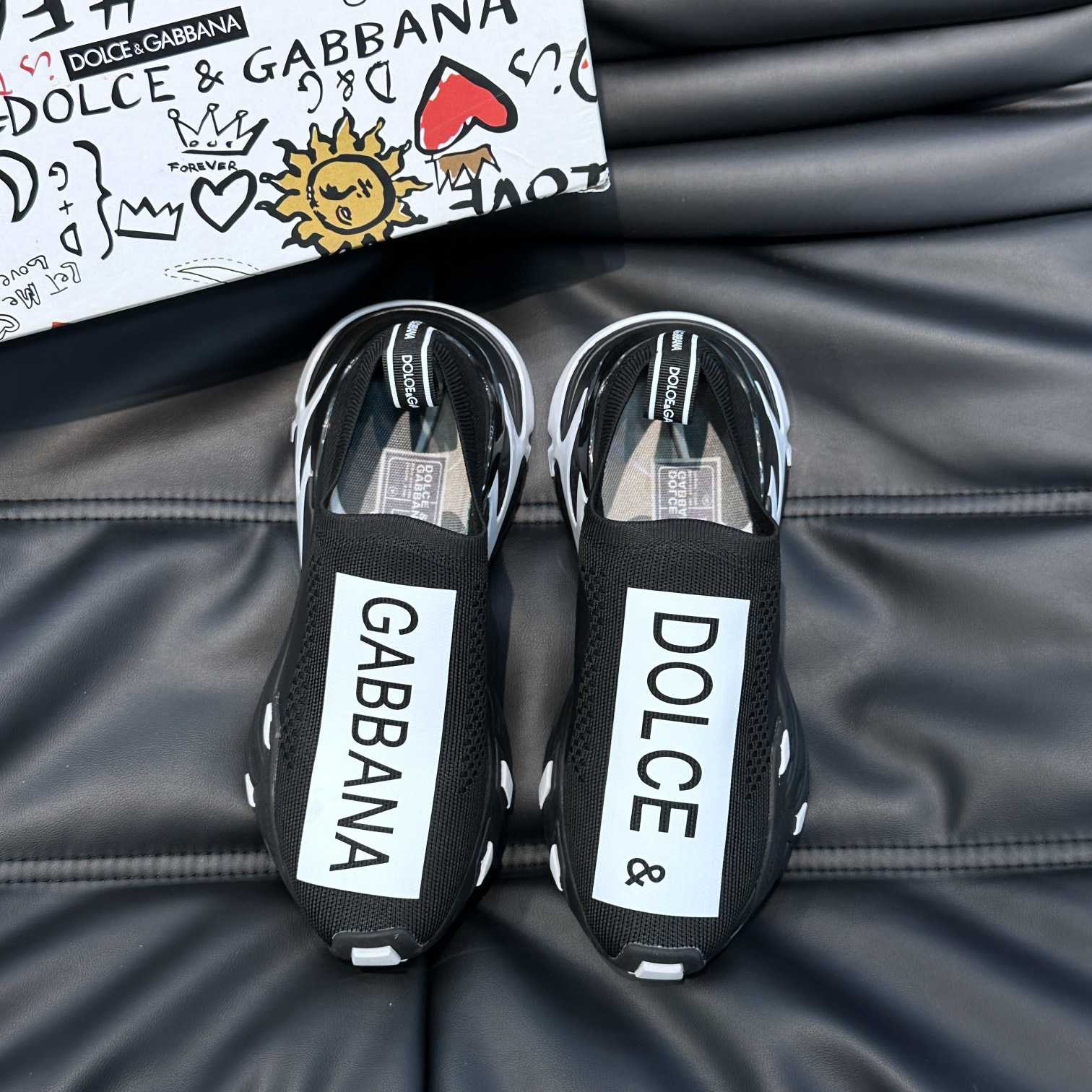 Dolce & Gabbana Stretch Mesh Fast Sneakers - DopestKickz