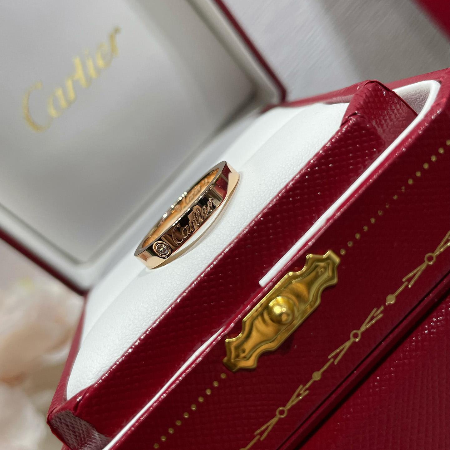 Cartier C de Cartier Wedding Ring - DopestKickz