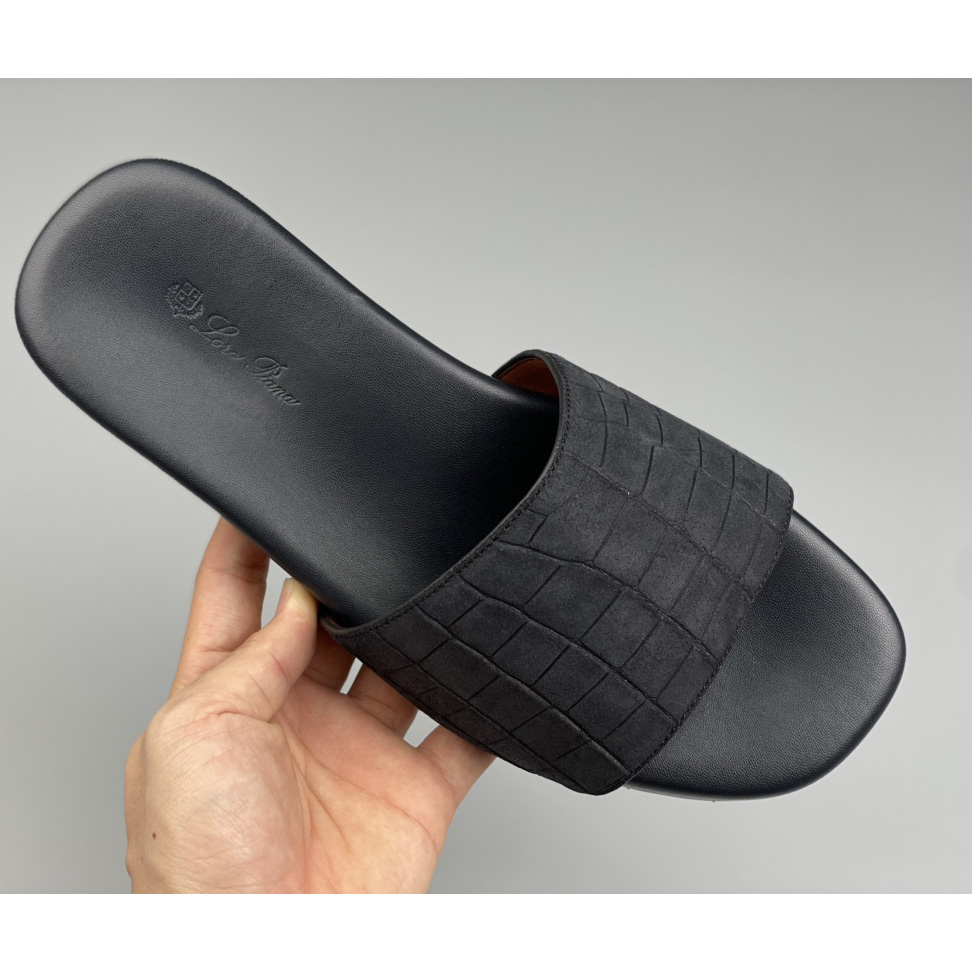 Loro Piana Slide Sandal  - DopestKickz