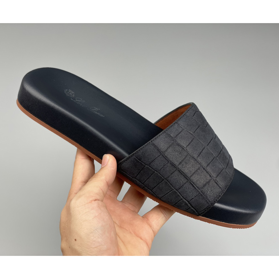 Loro Piana Slide Sandal  - DopestKickz