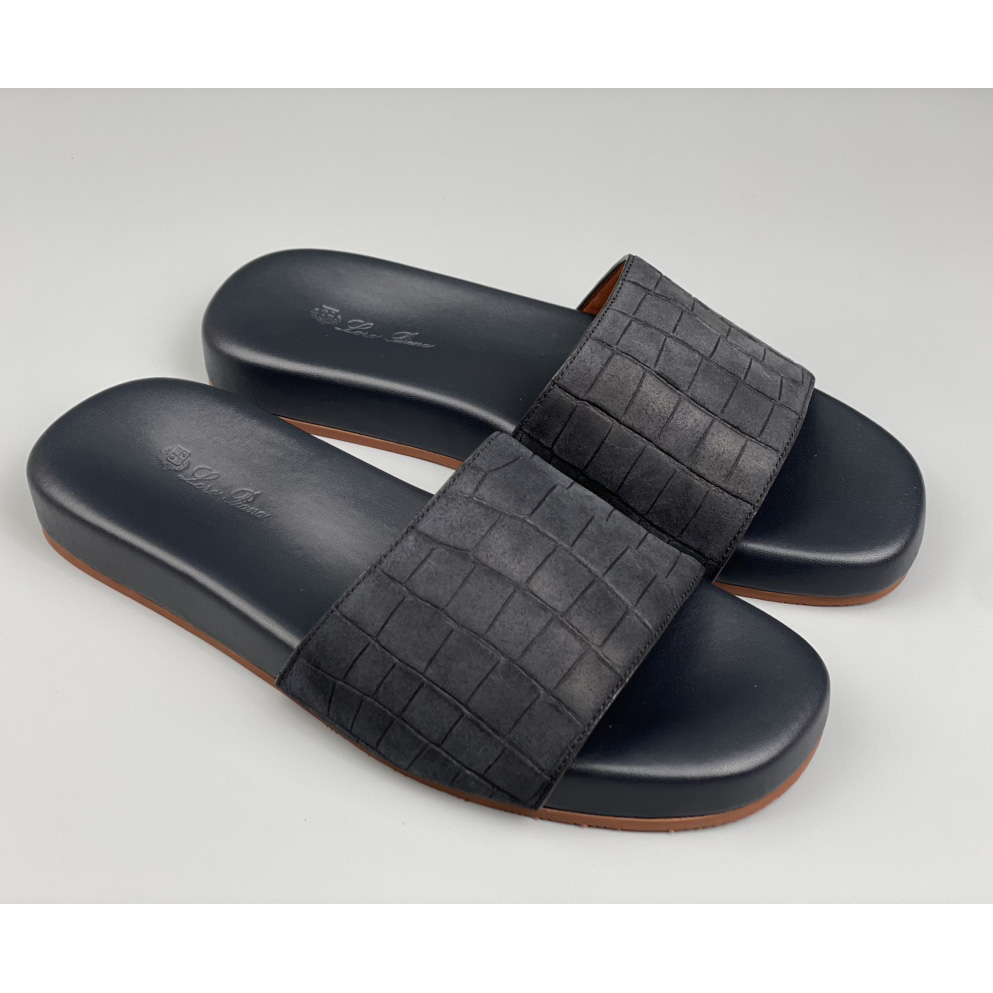 Loro Piana Slide Sandal  - DopestKickz